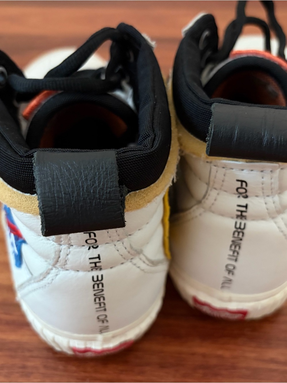 Vans Sk8-Hi 46 MTE DX x NASA Space Voyager 2018 Men's Size 10 White RARE - Picture 5 of 10